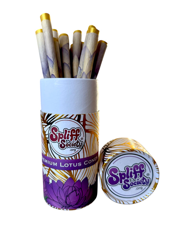 Lotus Petal Botanical Cones • Hand Made • 1.5 Gram Size