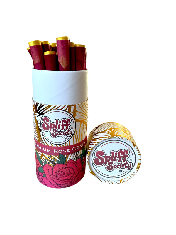 Rose Petal Botanical Cones • Hand Made • 1.5 Gram Size