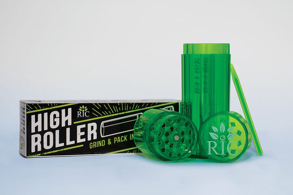 High Roller Grind & Pack • All in One Grinder • Multiple Colors
